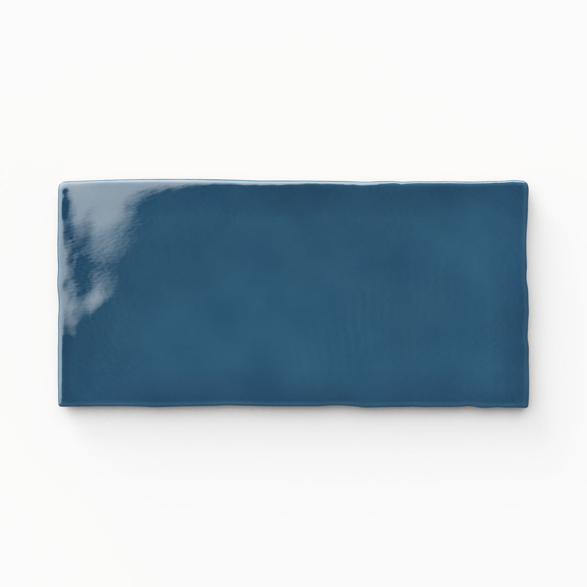 Mikayla 2.5 x 5 Glossy Ceramic Tile in Cerulean