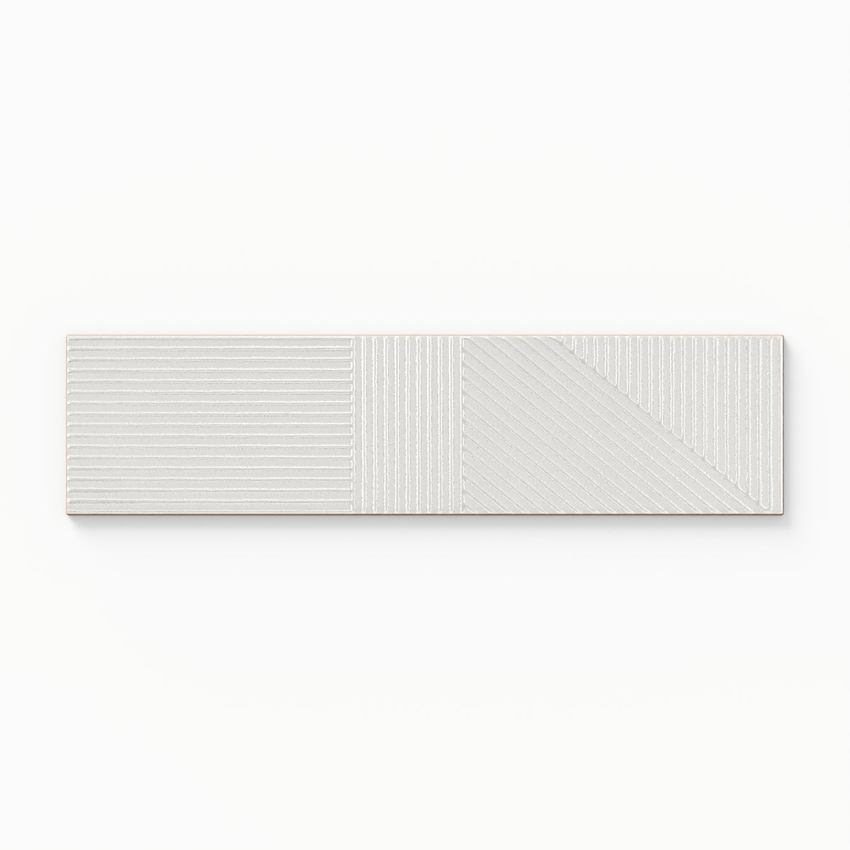 Kinsley 4 x 16 Glossy Ceramic Tile in Cinza Deco