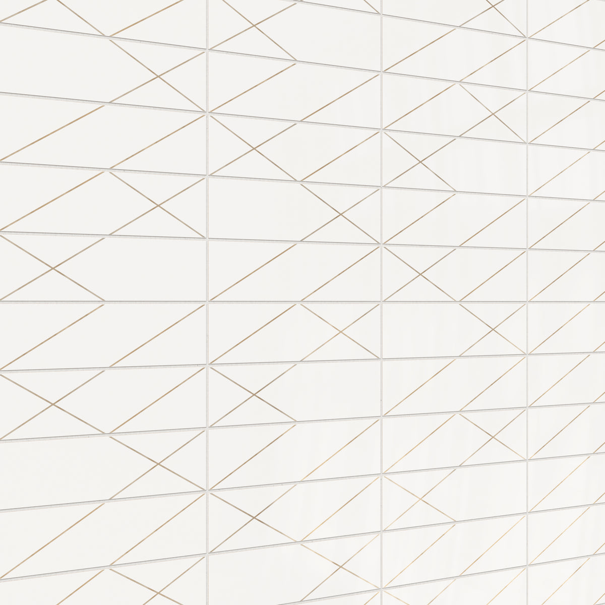 Braxton 4 x 16 Glossy Ceramic Tile in Gold