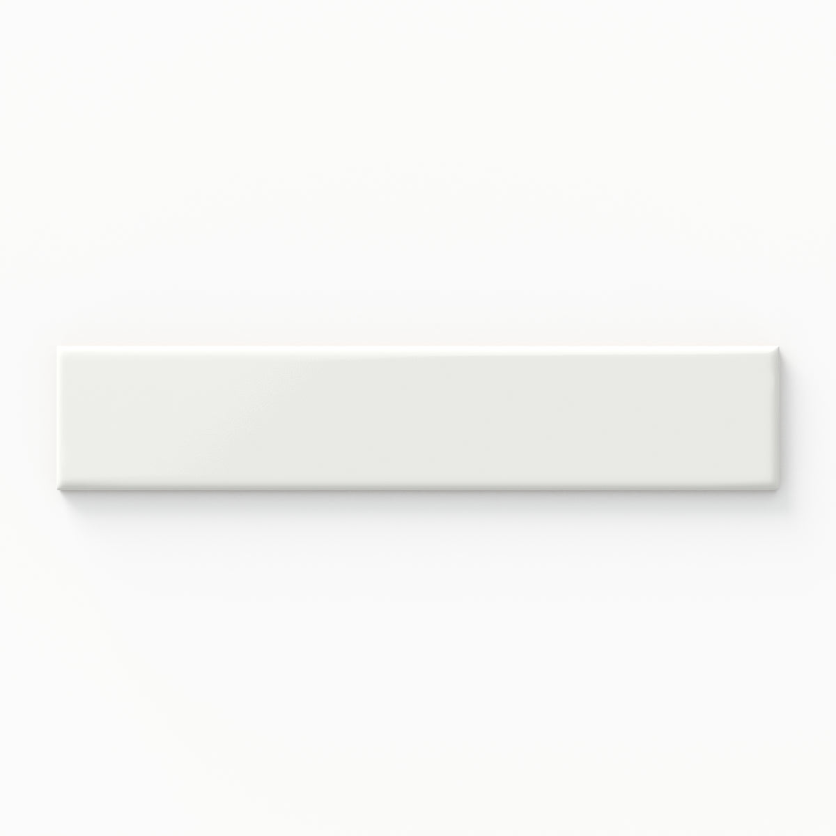 Reagan 2 x 10 Glossy Ceramic Tile in Blanco