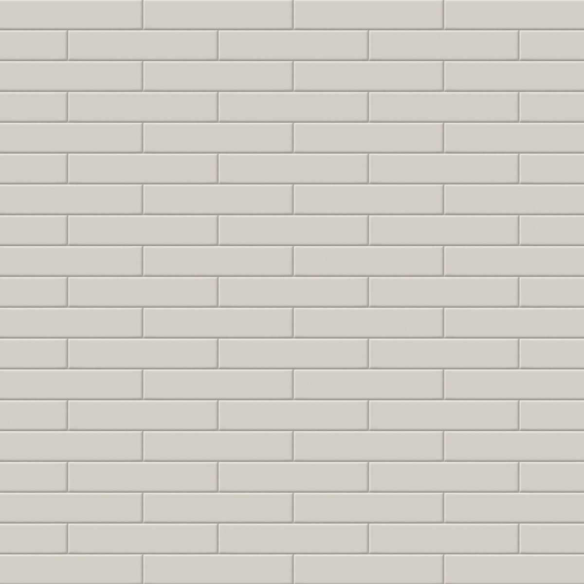 Reagan 2 x 10 Glossy Ceramic Tile in Gris