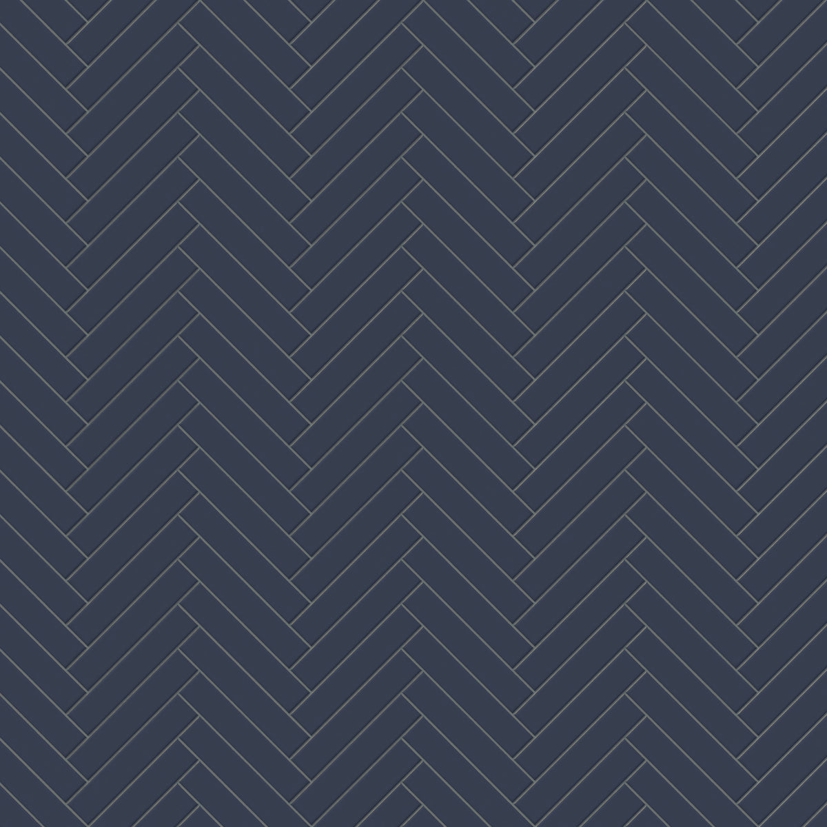 Reagan 2 x 10 Matte Ceramic Tile in Navy