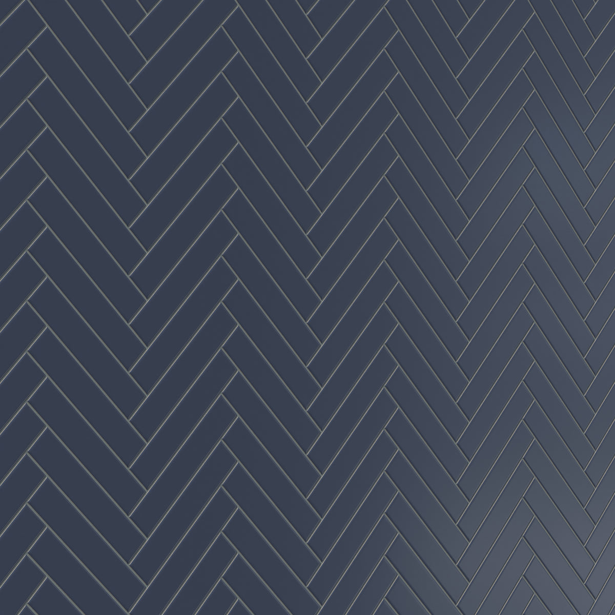Reagan 2 x 10 Matte Ceramic Tile in Navy