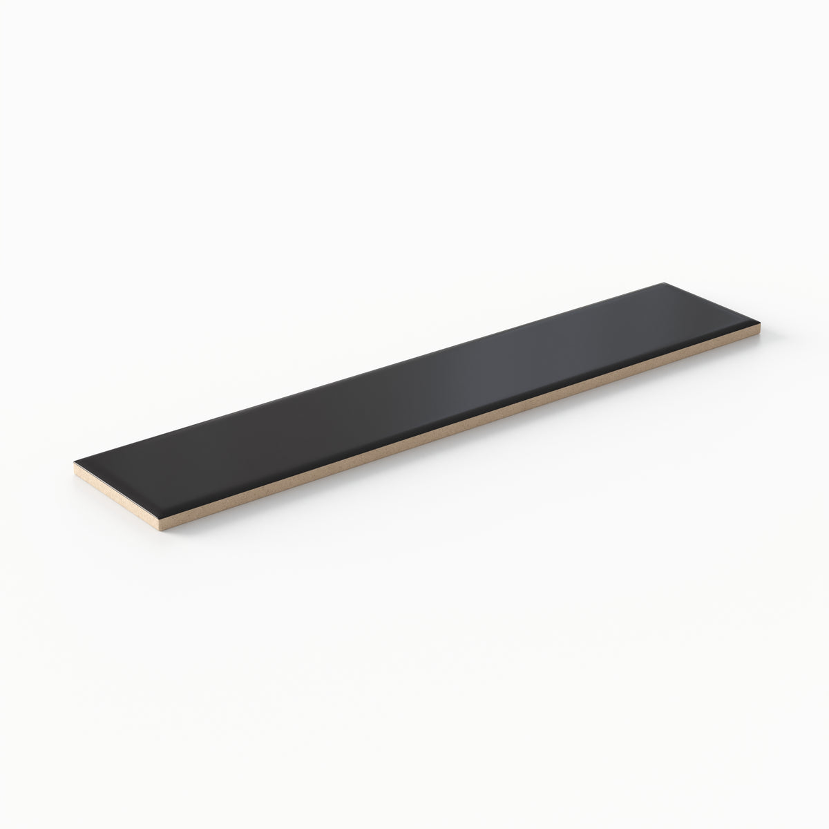 Reagan 2 x 10 Matte Ceramic Tile in Midnight