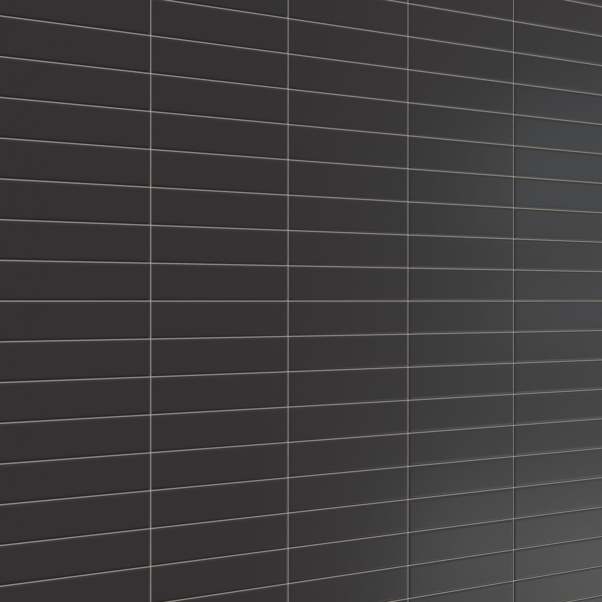 Reagan 2 x 10 Matte Ceramic Tile in Midnight