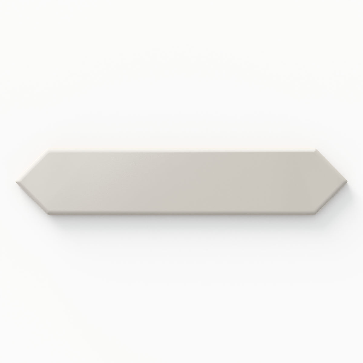 Reagan 2 x 10 Matte Ceramic Picket Tile in Gris