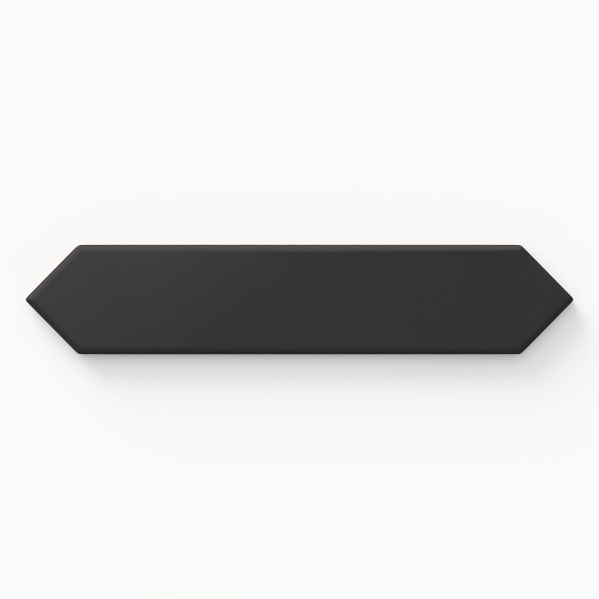 Reagan 2 x 10 Matte Ceramic Picket Tile in Midnight