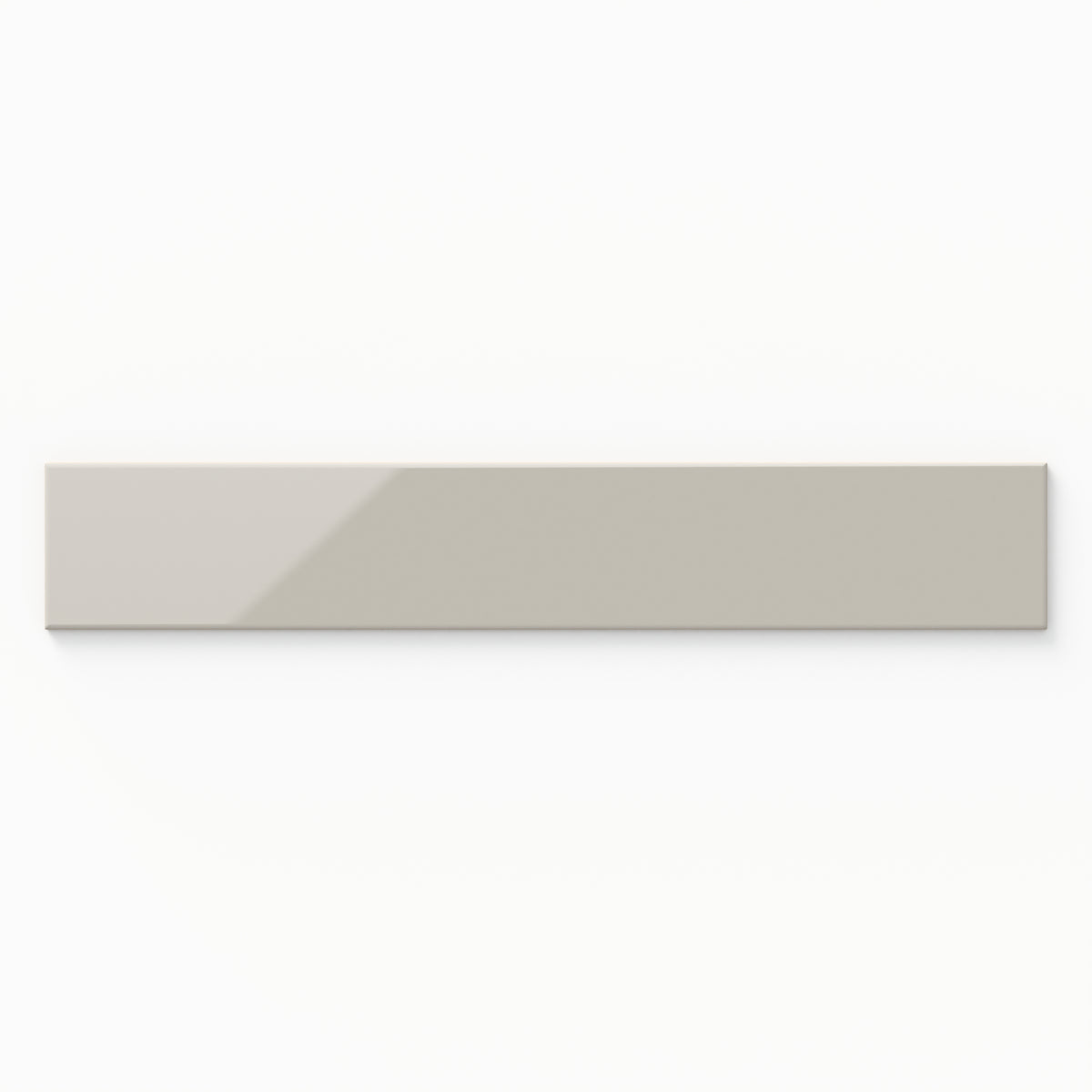 Reagan 4 x 24 Matte Porcelain Tile in Gris
