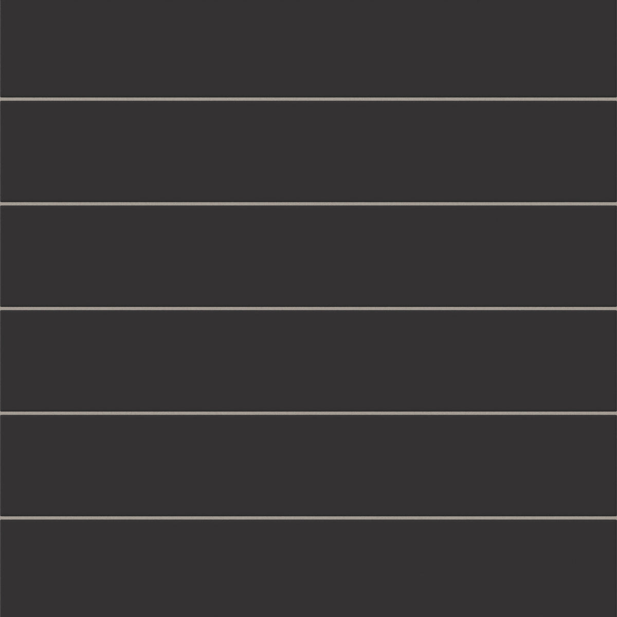 Reagan 4 x 24 Matte Porcelain Tile in Midnight