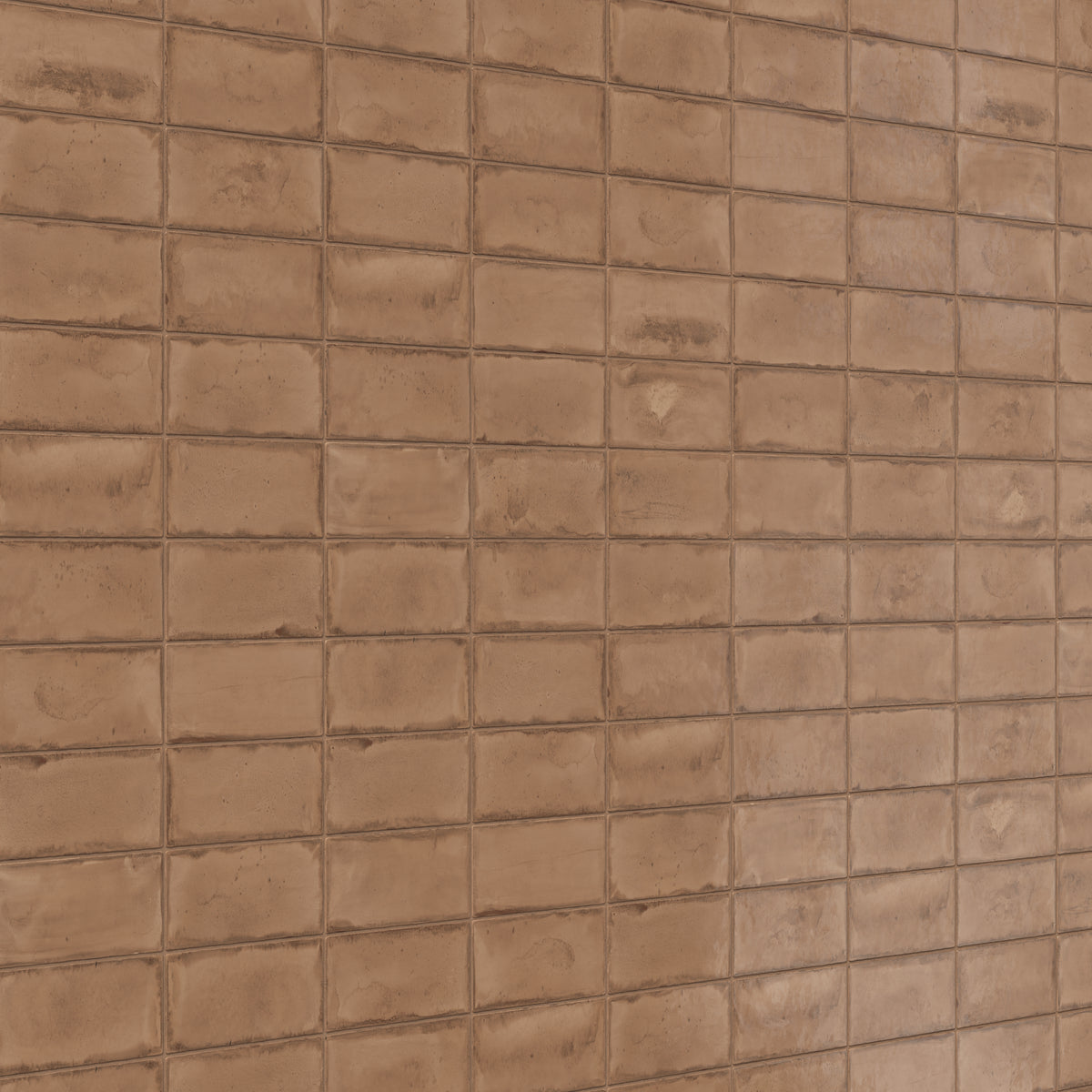 Graham 3 x 6 Glossy Ceramic Tile in Clay