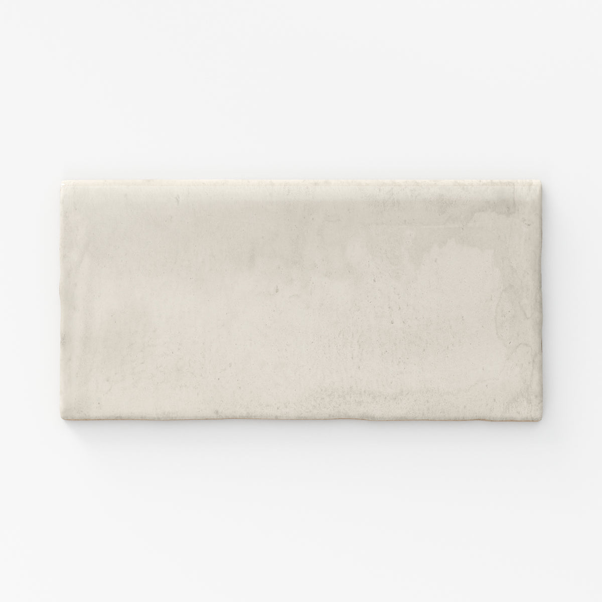 Graham 3 x 6 Bullnose Glossy Ceramic Tile in Off White