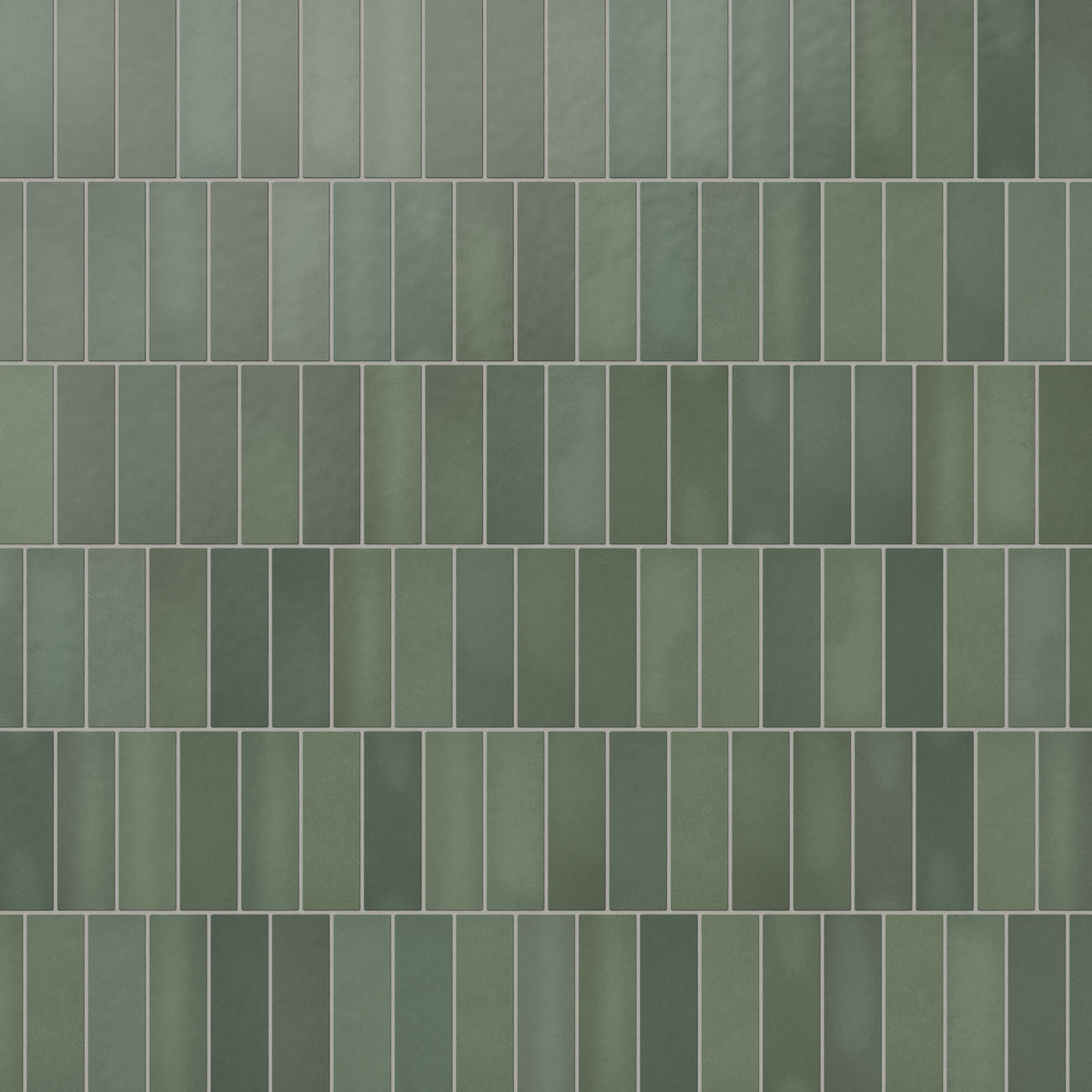 Ellie 2.5 x 8 Matte Ceramic Tile in Moss