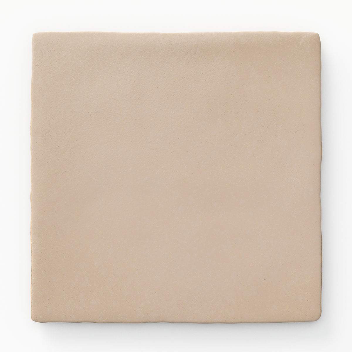 Ellie 5 x 5 Matte Ceramic Tile in Tan