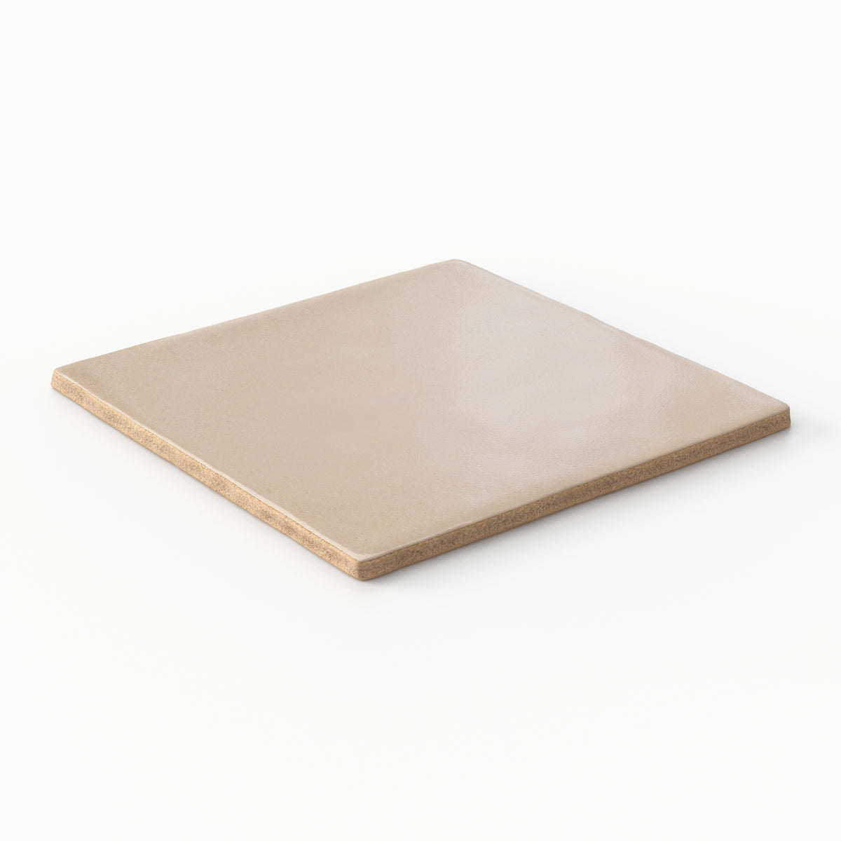 Ellie 5 x 5 Matte Ceramic Tile in Tan