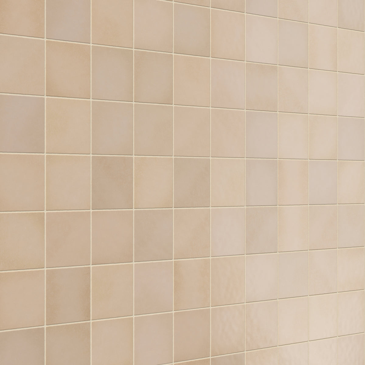 Ellie 5 x 5 Matte Ceramic Tile in Tan