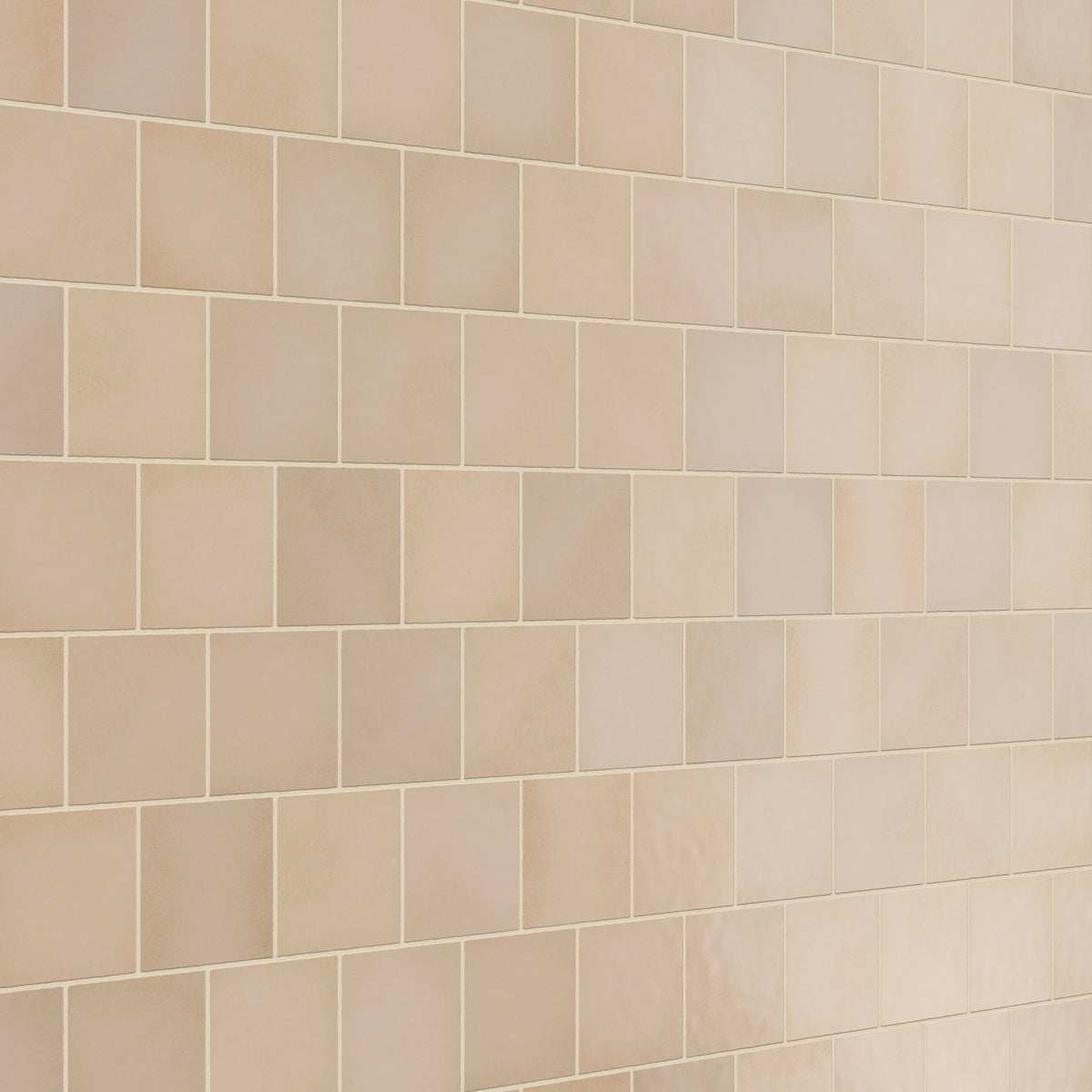 Ellie 5 x 5 Matte Ceramic Tile in Tan