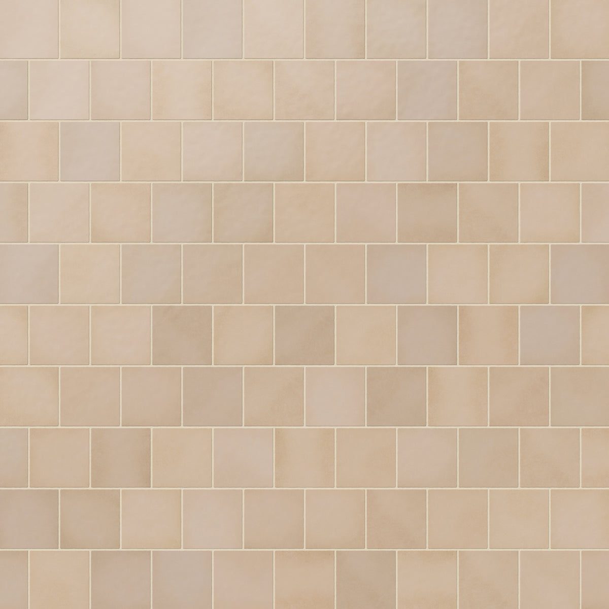 Ellie 5 x 5 Matte Ceramic Tile in Tan