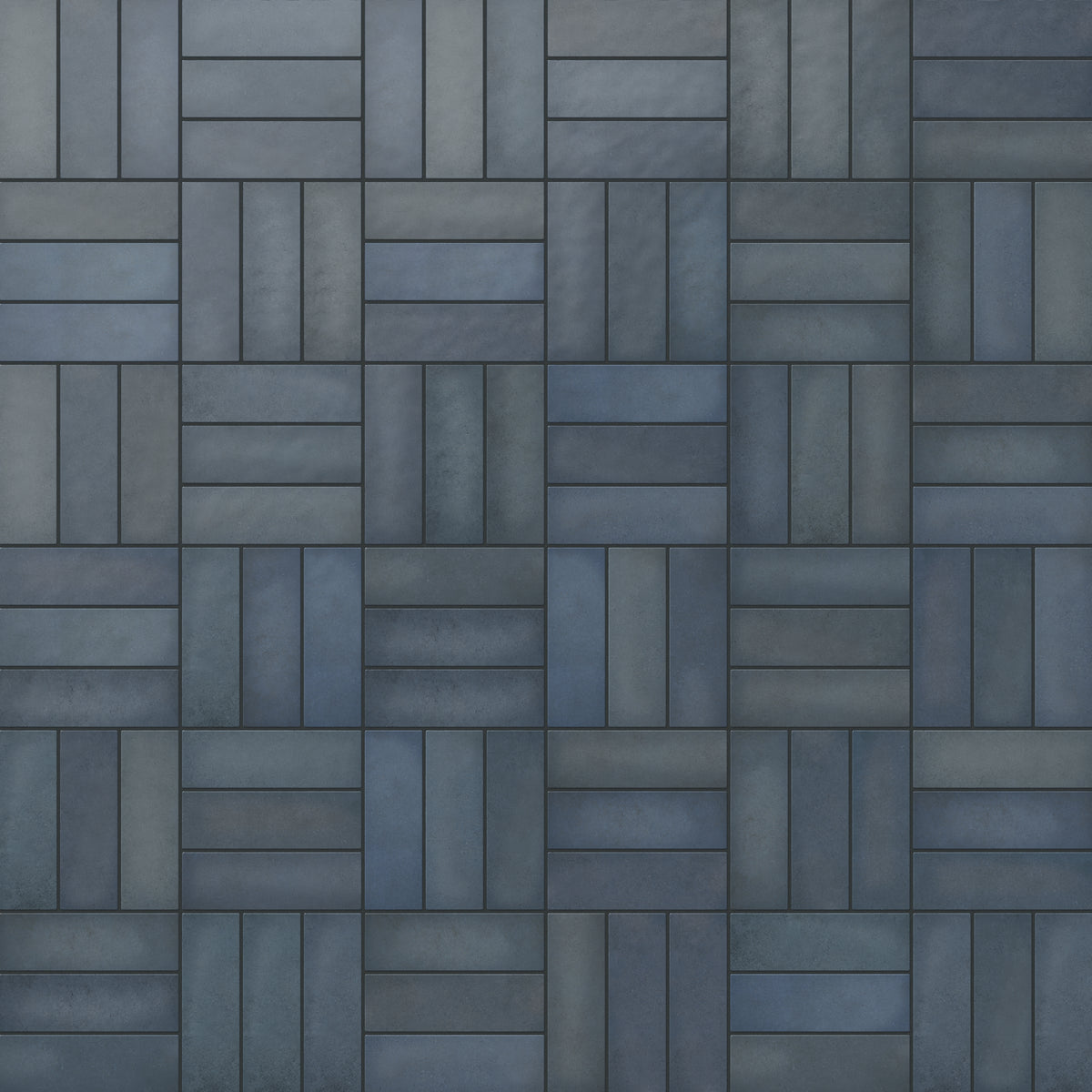 Ellie 2.5 x 8 Matte Ceramic Tile in Denim