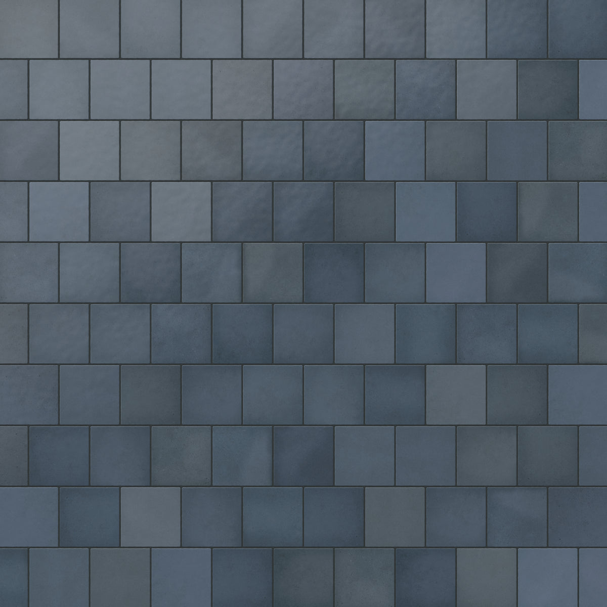 Ellie 5 x 5 Matte Ceramic Tile in Denim