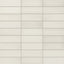Ellie ceramic subway tiles in soft off-white tones with a matte finish, offering a timeless and versatile design