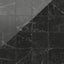 Leona 12x12 polished porcelain tile in Nero Marquina, featuring a luxurious black finish with bold white veining.
