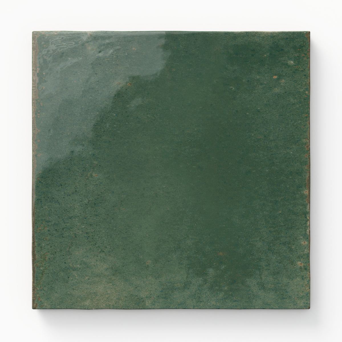 Makenna 6 x 6 Glossy Porcelain Tile in Selva