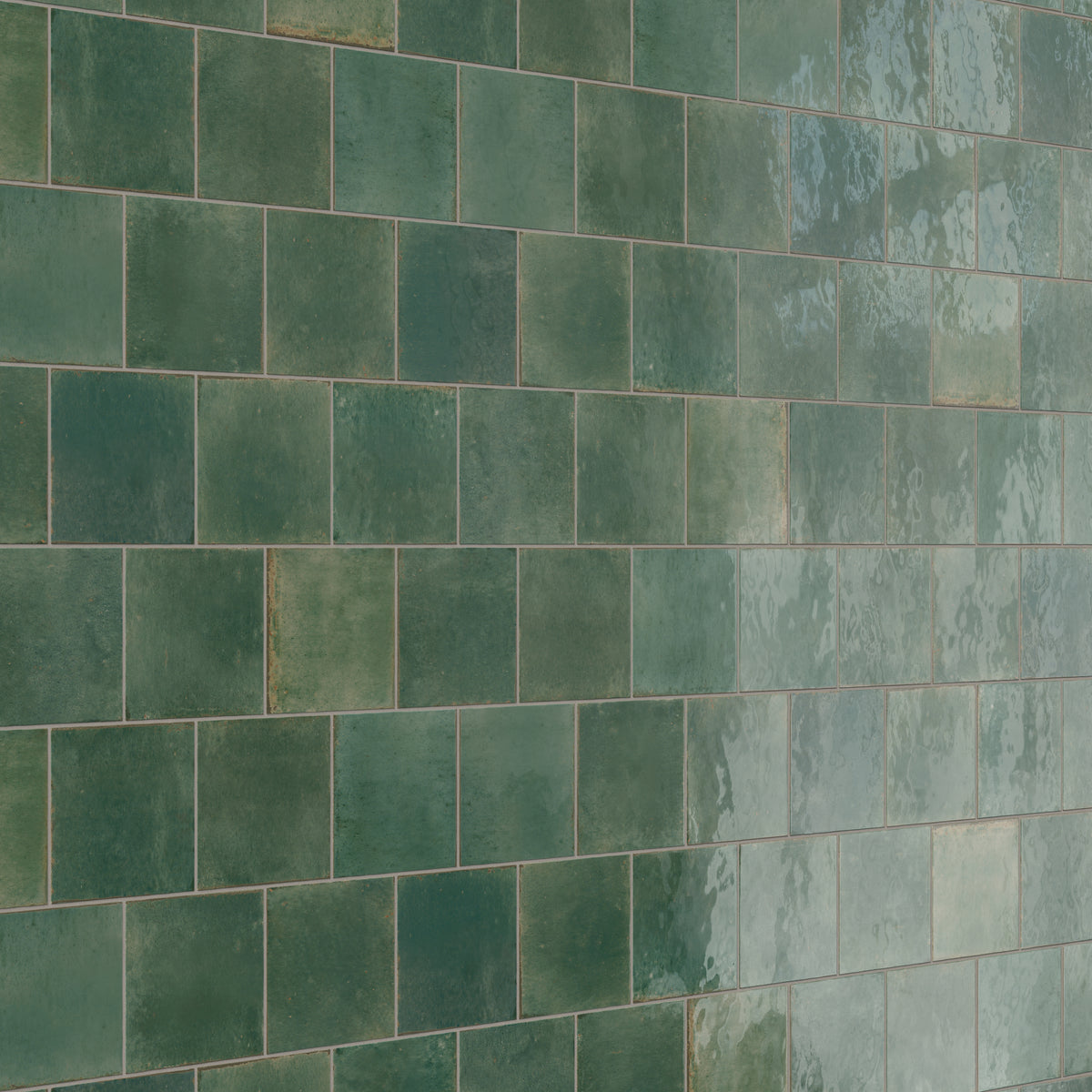 Makenna 6 x 6 Glossy Porcelain Tile in Selva