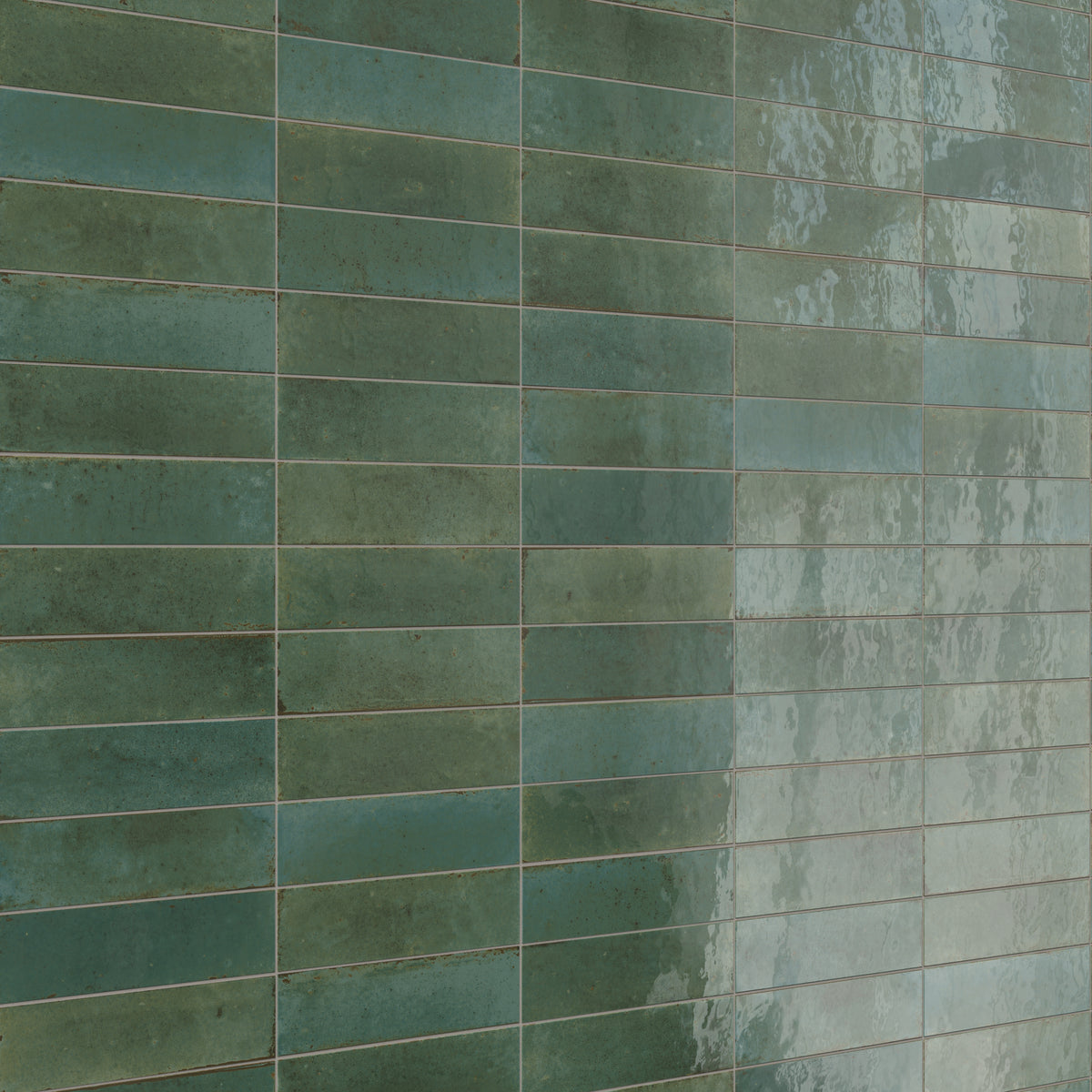 Makenna 3 x 11 Glossy Porcelain Tile in Selva