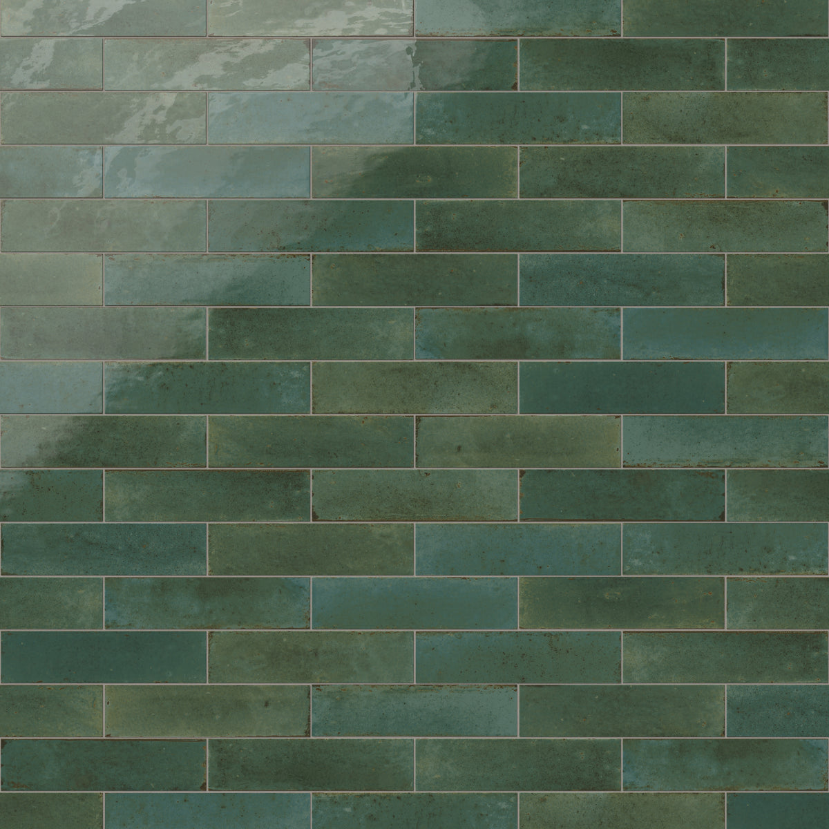 Makenna 3 x 11 Glossy Porcelain Tile in Selva