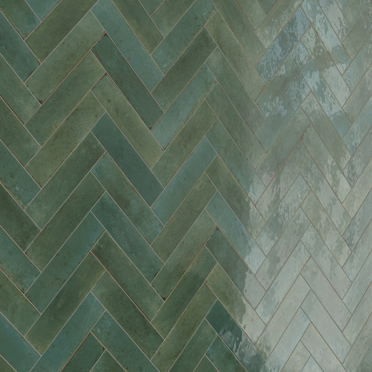 Makenna 3 x 11 Glossy Porcelain Tile in Selva