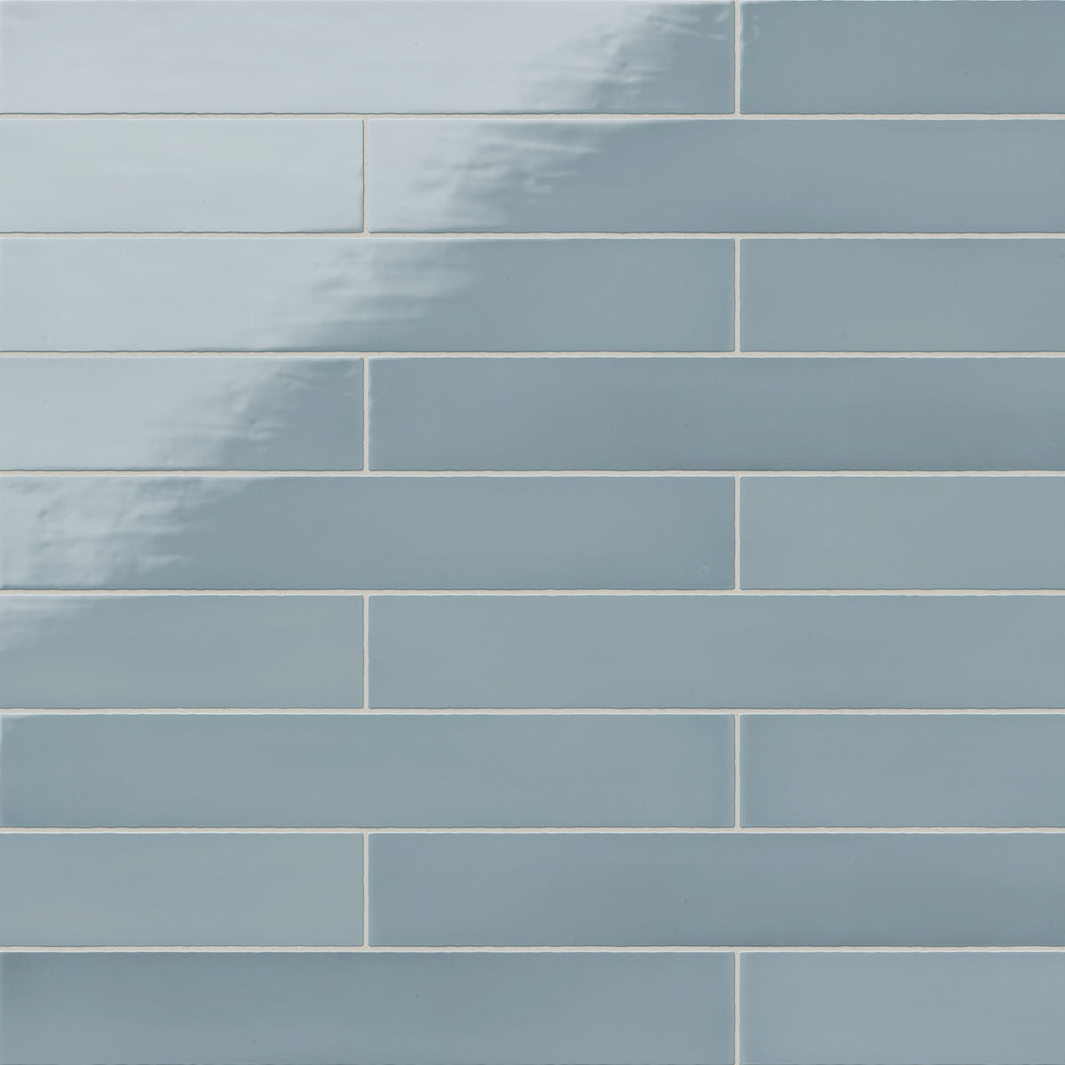 Maisie 2.5 x 16 Glossy Ceramic Tile in Ocean