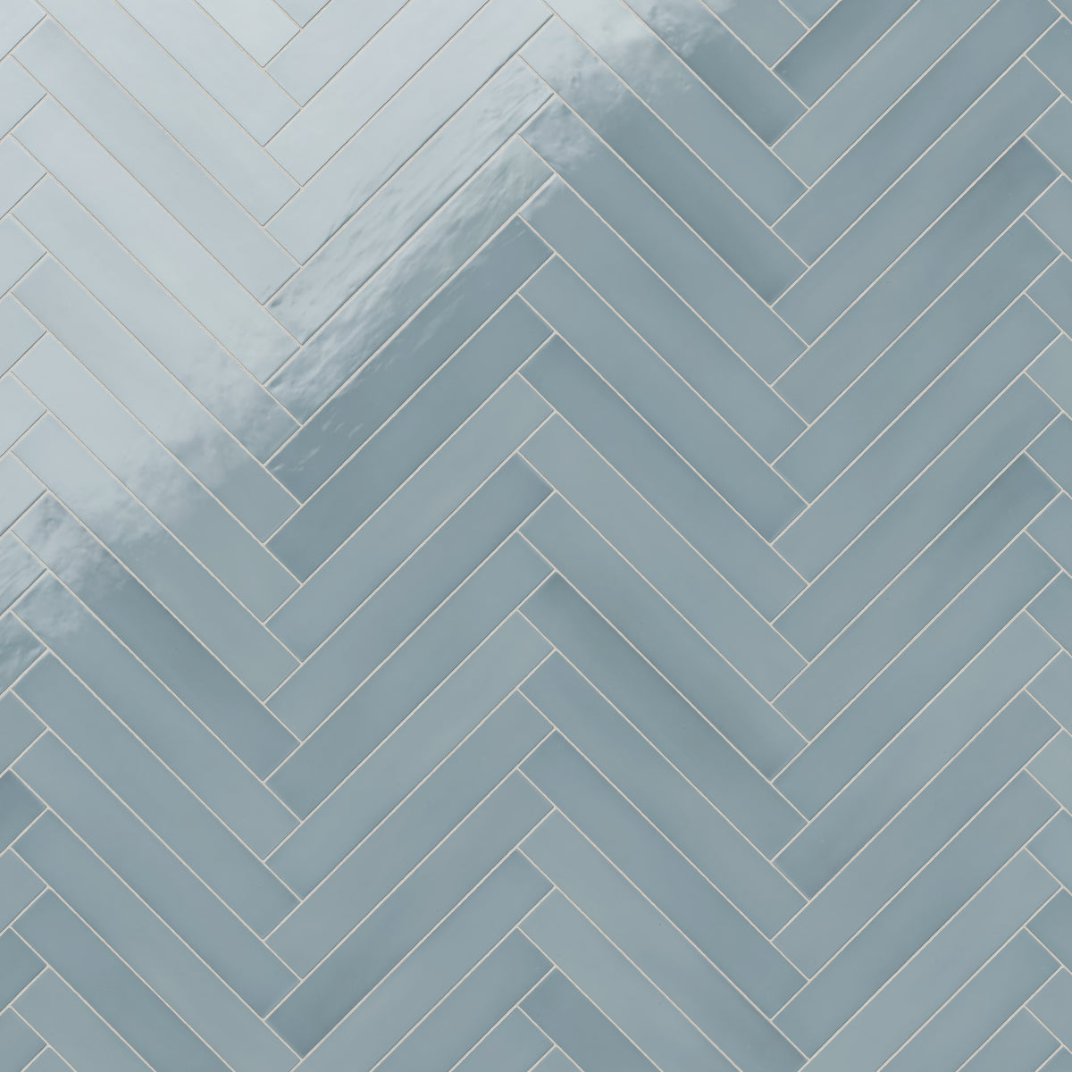 Maisie 2.5 x 16 Glossy Ceramic Tile in Ocean