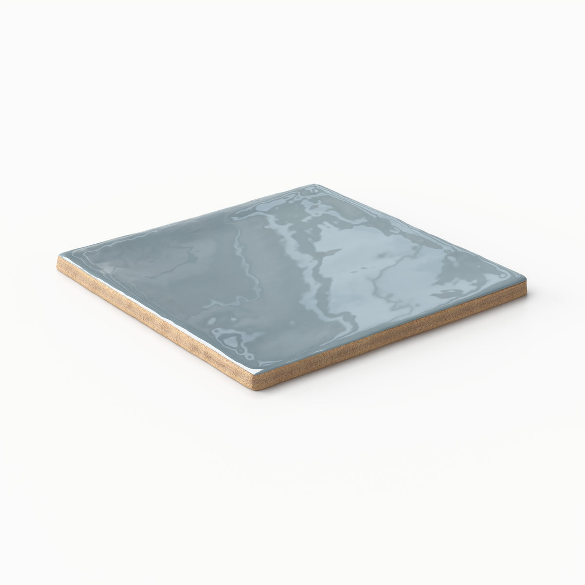 Maisie 4 x 4 Glossy Ceramic Tile in Ocean