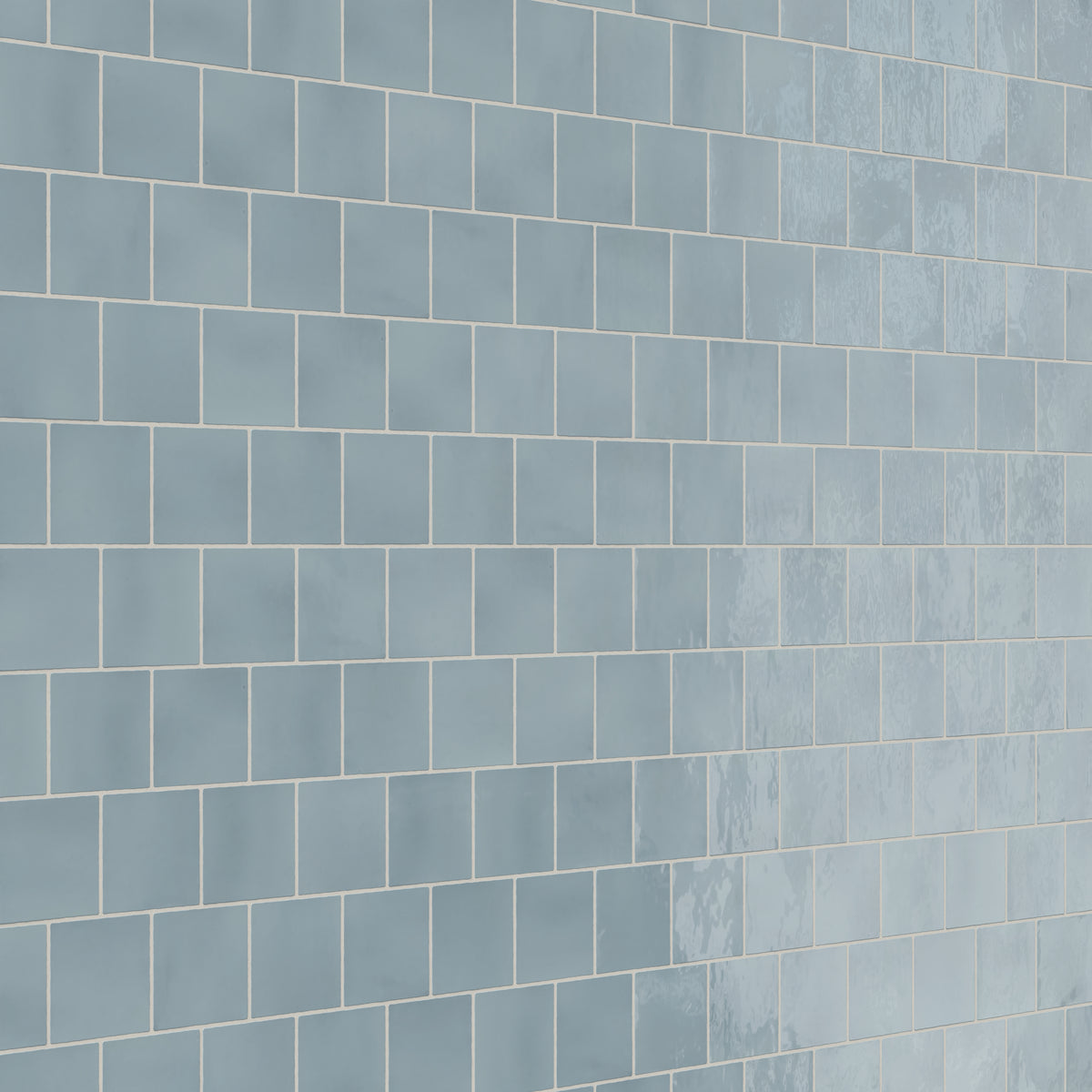 Maisie 4 x 4 Glossy Ceramic Tile in Ocean
