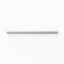 A 0.5x8 ceramic tile trim in creamy beige, featuring a glossy finish, and softly curved profile for elegant edging.