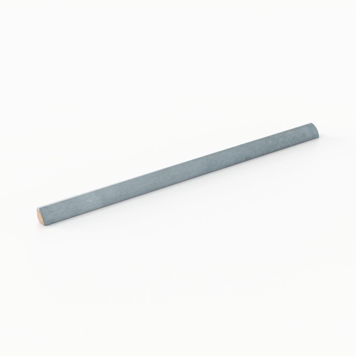 Natasha 0.5 x 8 Jolly Glossy Ceramic Tile Trim in Blue Grass