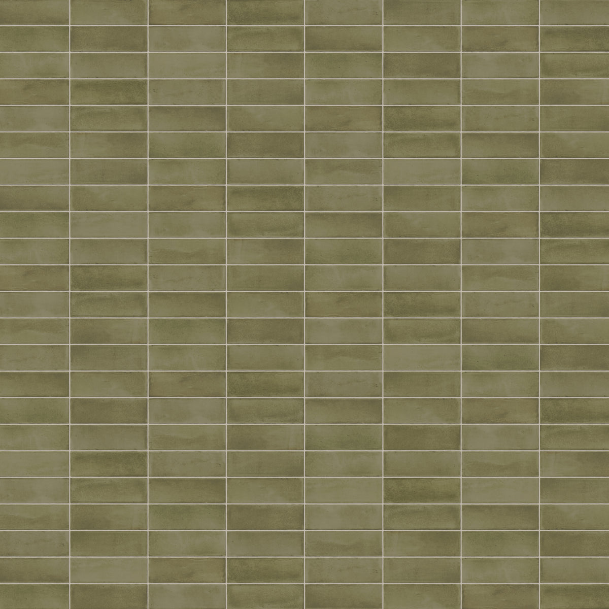 Natasha 2 x 6 Matte Porcelain Tile in Army