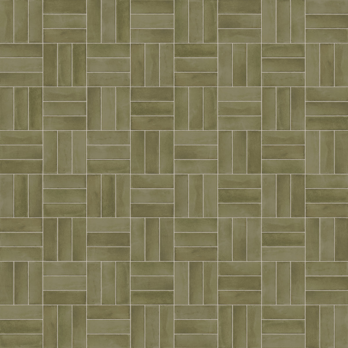 Natasha 2 x 6 Matte Porcelain Tile in Army