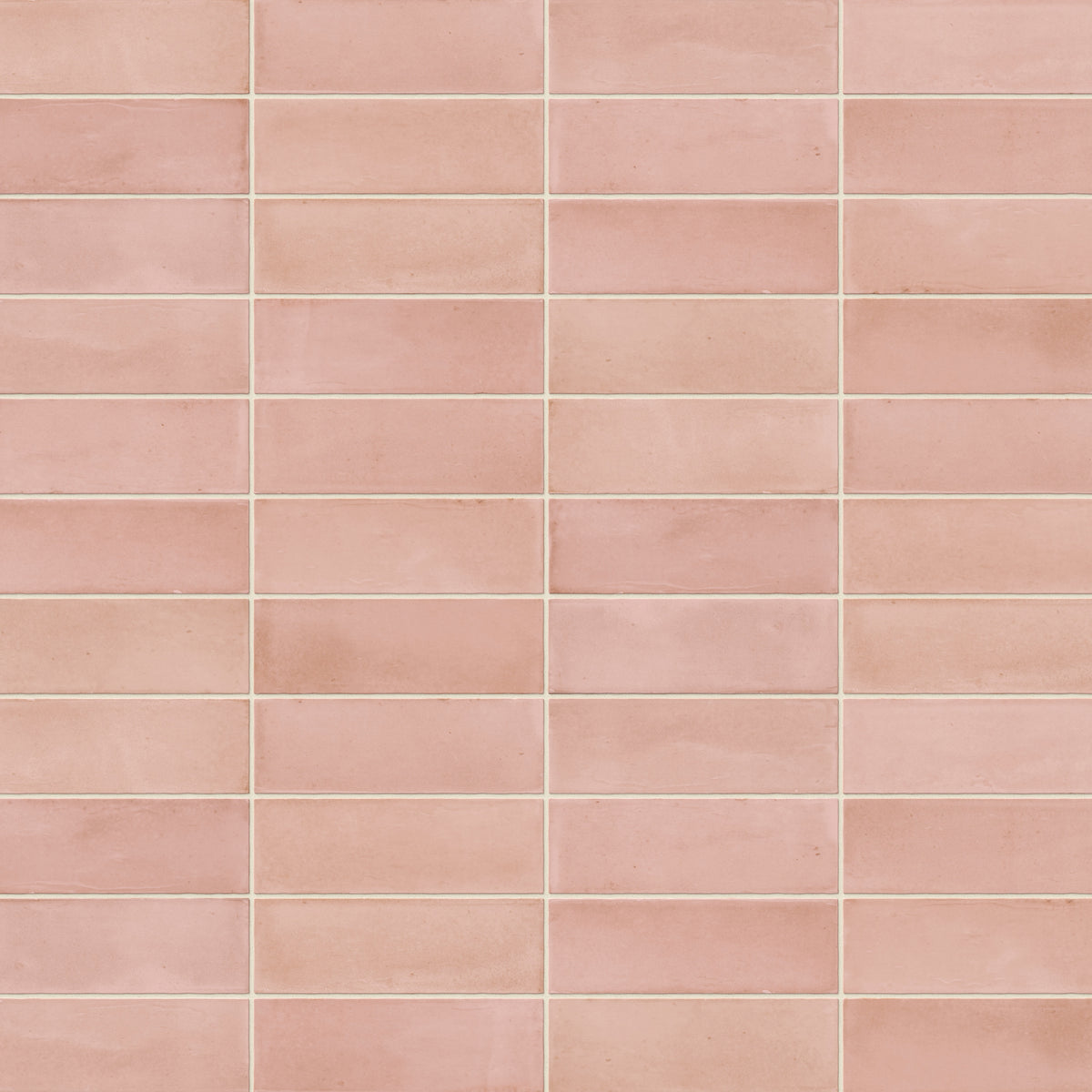 Natasha 2 x 6 Matte Porcelain Tile in Blush