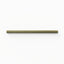 A 1x8 ceramic tile trim in moss green, featuring a glossy finish, and softly curved profile for elegant edging.