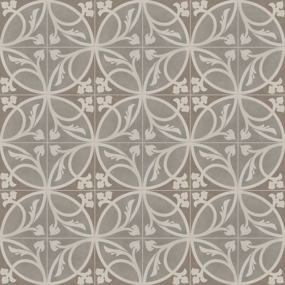 Brielle 8 x 8 Matte Porcelain Tile in Nouveau Stone