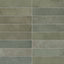 Juliet 2.5 x 10 Matte Porcelain Tile in Olive