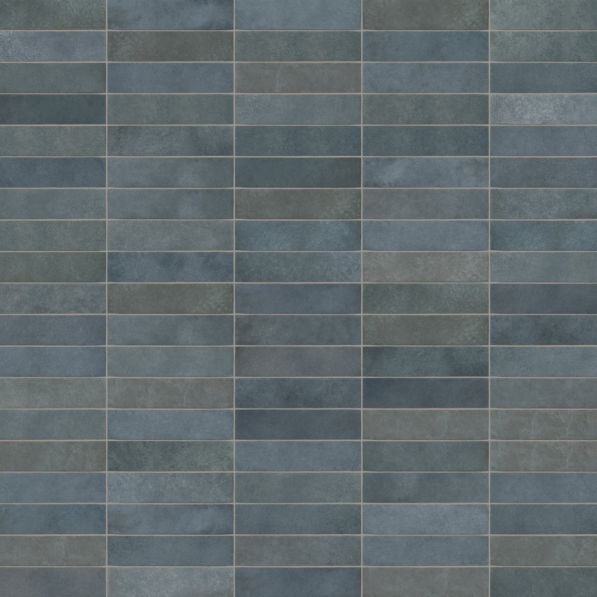 Juliet 2.5 x 10 Matte Porcelain Tile in Denim