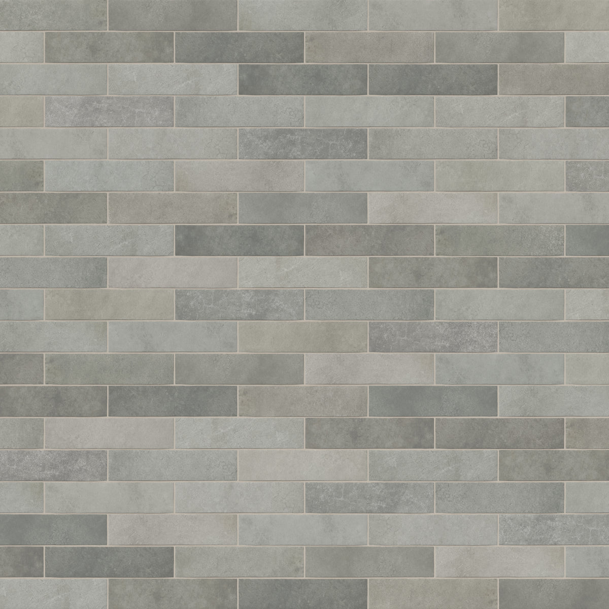 Juliet 2.5 x 10 Matte Porcelain Tile in Charcoal