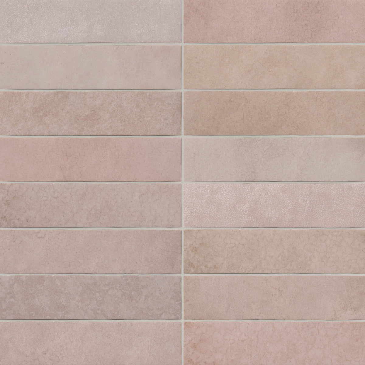 Juliet 2.5 x 10 Matte Porcelain Tile in Rosewood