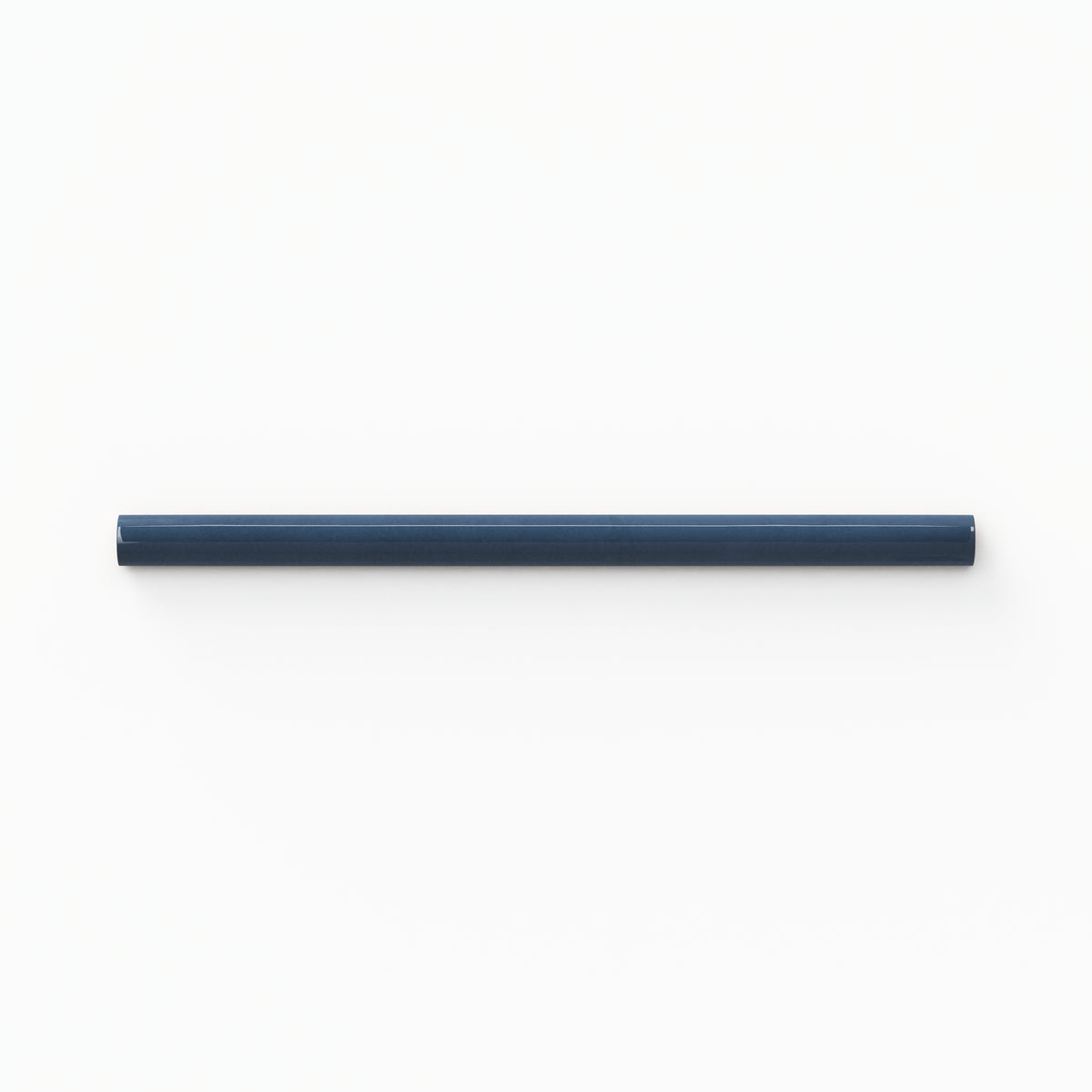 Jojo 0.43 x 6.3 Trim Glossy Porcelain Tile in Denim