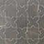 Star and cross–shaped Aslan 6x12 porcelain tiles in dark gray bring depth and rhythm through fine veining, paired with a matte surface and softened edges.