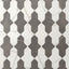 Checkerboard Aslan 2x8 porcelain shield tile mosaic in white and dark gray, featuring delicate marble veining across a smooth matte finish and softly rounded, timeworn edges.