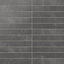 This modern dark gray porcelain subway tile carries subtle, earth-inspired shading and a soft powdery finish, bringing depth and balance to contemporary wall spaces.
