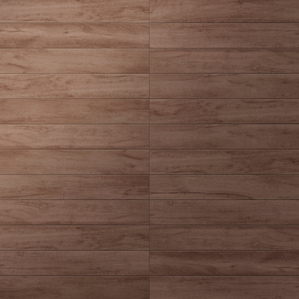 Nora 8 x 48 Matte Porcelain Tile in Espresso